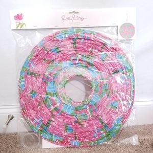 NEW Lilly Pulitzer Paper Lantern Fan Dance 18 Inch